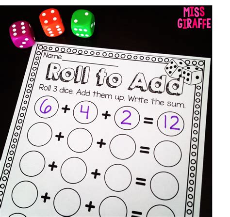 adding 3 numbers game.